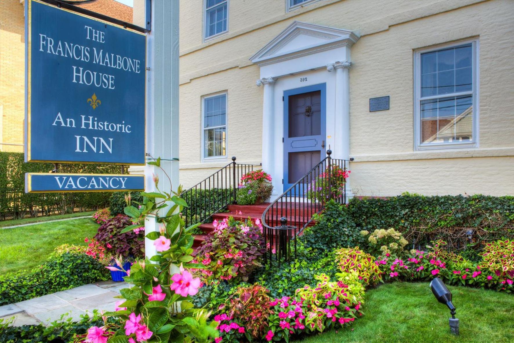 Francis Malbone House Bed & Breakfast Newport Kulesi Dış mekan fotoğraf